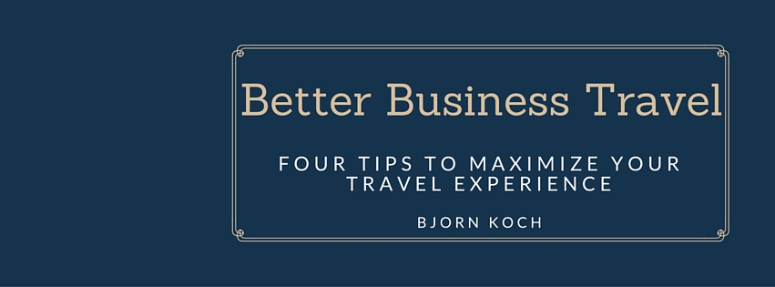 Better Business Travel Bjorn Koch
