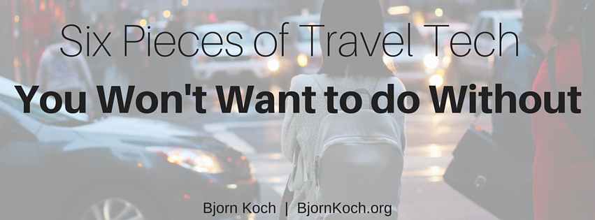 Bjorn Koch Travel blog header