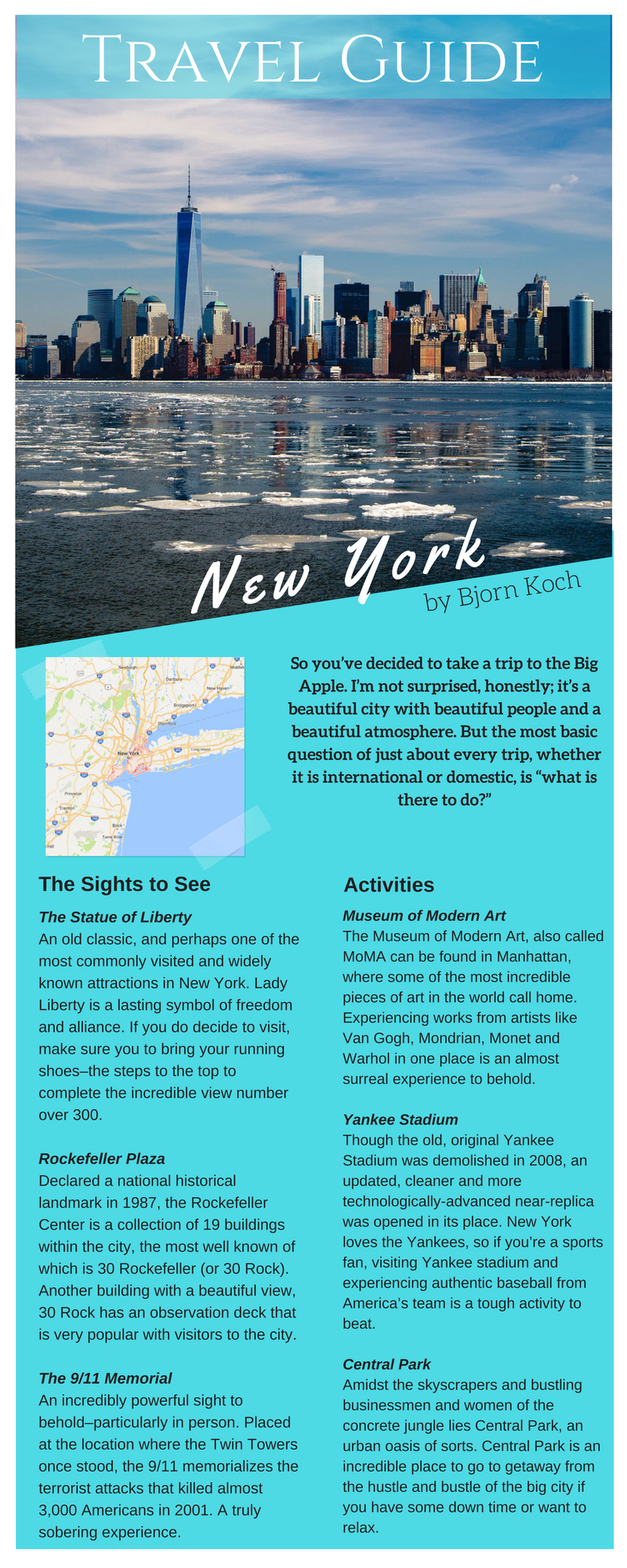 Bjorn Koch Travel Guide New York